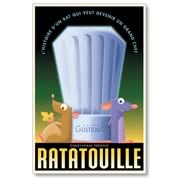 Ratatouille L'Historie D'un Rat Paper Giclee
